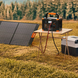 GRECELL Portable 1000 W Power Station, 999 Wh Lithium Batterie Solar Generator, 10 Ports Mobile Power Generator für den Außenbereich mit AC/DC/USB, Power Station für Camping, Notfälle(1000W), T-1000